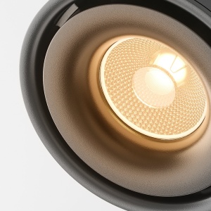 Spot LED ajustabil, accesoriu pentru sinele monofazate Unity, Yin negru - Img 4