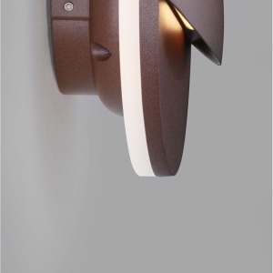 Spot LED aplicat iluminat exterior ambiental IP54 PAN cafeniu 238476 universul-luminii.ro