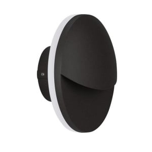 Spot LED aplicat iluminat exterior ambiental IP54 PAN negru