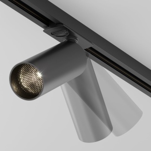 Spot LED dimabil, accesoriu pentru sinele monofazate Unity, Focus LED negru - Img 2