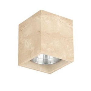 Spot LED exterior IP65 Natural Travertine BALMA