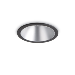Spot LED incastrabil design modern GAME FI1 ROUND negru / argintiu 192321