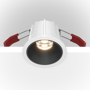 Spot LED incastrabil dimabil design tehnic Alpha alb, negru, 4000K 67366 universul-luminii.ro