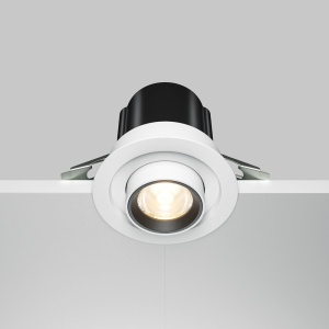 Spot LED incastrabil rotativ retractabil Hidden alb - Img 3