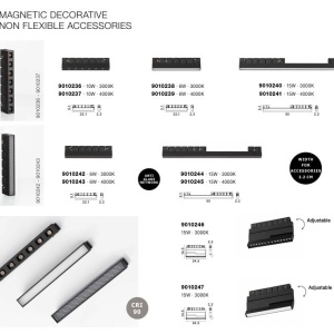 Spot LED, Modul non-flexibil pentru sina magnetica Breda 6W 4000K 239946 universul-luminii.ro