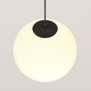Spot LED suspendat, accesoriu pentru sina magnetica Exility, Luna negru 3000K 238916 universul-luminii.ro