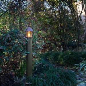 Stalp de exterior, inaltime 26cm cu protectie IP44, Garden 245.41.OR 174186 universul-luminii.ro