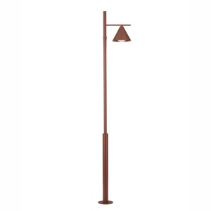 Stalp de exterior IP65 ORIX corten H-220cm