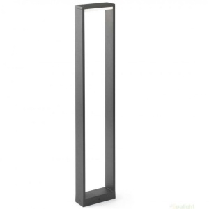 Stalp de exterior modern cu iluminat LED cu protectie IP54, H - 80 cm, ALP 74452