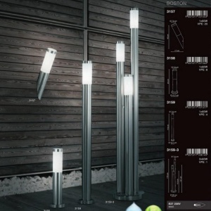 Stalp exterior Boston 3159-3 GL 43356 universul-luminii.ro