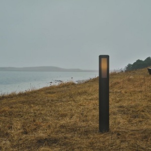 Stalp iluminat exterior design nordic IP44 Aludra H-45CM seaside antracit 149466 universul-luminii.ro