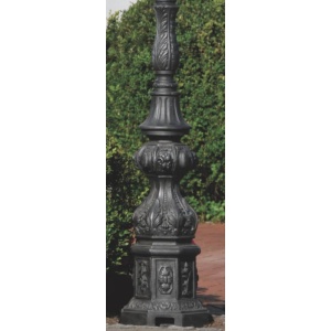 Stalp iluminat exterior din fier forjat, inaltime 335cm, AL 6721 58936 universul-luminii.ro