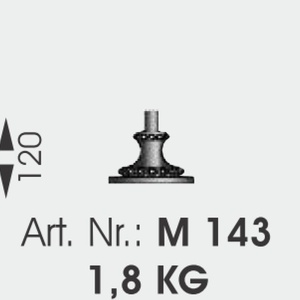 Stalp iluminat exterior din fier forjat, inaltime 60cm, AL 6613 176536 universul-luminii.ro