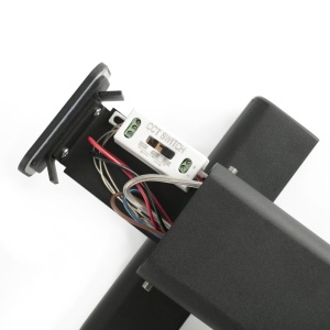 Stalp LED de exterior design modern IP65 BALIC 39cm Black 214646 universul-luminii.ro