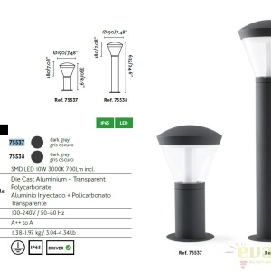 STALP LED EXTERIOR DESIGN MODERN 75537 SHELBY M 61436 universul-luminii.ro