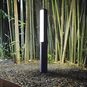 Stalp LED exterior design modern ETERE PT ANTRACITE 3000K 246932 IDL 82026 universul-luminii.ro