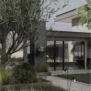 Stalp LED iluminat exterior decorativ IP65 AETHER 2 H-80cm 148906 universul-luminii.ro