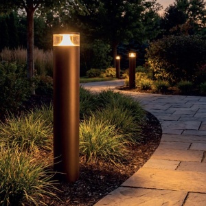 Stalp LED iluminat exterior IP54 SILL negru