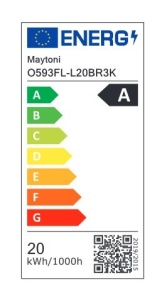 Stalp LED iluminat exterior IP65 Lit maro H-198,5cm 226826 universul-luminii.ro