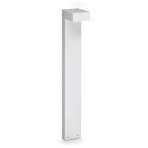 Stalp LED iluminat exterior IP65 SIRIO LED PT1 H80 BIANCO