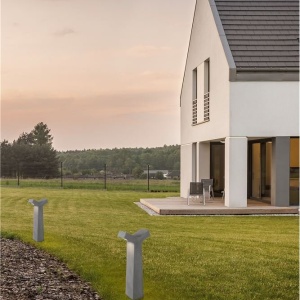 Stalp LED mediu pentru exterior design modern IP65 Aran H-70cm 129866 universul-luminii.ro