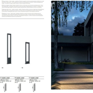 Stalp LED pentru iluminat exterior IP65 Bonn H-100cm 214186 universul-luminii.ro