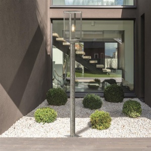 Stalp mediu iluminat exterior IP44 Box II H-90cm 111746 universul-luminii.ro