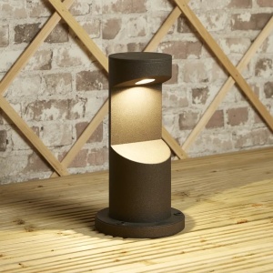 Stalp mic iluminat exterior IP54 LED Grosvenor I bollard 30
