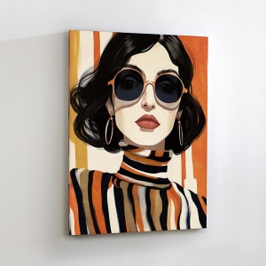 Tablou de perete decorativ Orange 90x120cm - Img 5