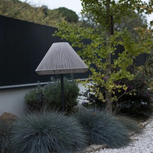 Tarus de iluminat exterior decorativ SAIGON C70 gri/bej 127706 universul-luminii.ro