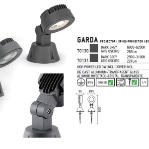 Tarus iluminat exterior IP54 Garda 70130 179096 universul-luminii.ro