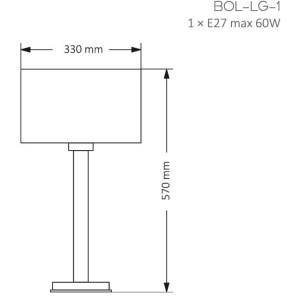 Veioza eleganta design modern Bolt 79516 universul-luminii.ro