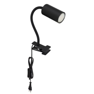 Veioza, lampa de birou cu clema design modern Robby negru 51546 universul-luminii.ro