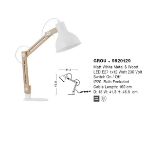 Veioza/Lampa de birou design decorativ GROU 138456 universul-luminii.ro
