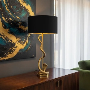 Veioza, Lampa de masa ceramica COBRA 110cm - Img 3