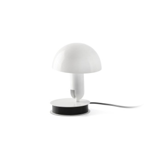 Veioza/Lampa de masa cu clips BELA alba - Img 5