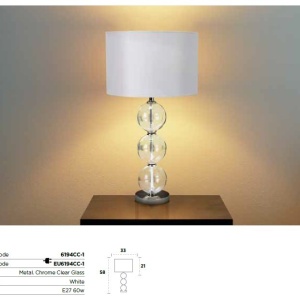 Veioza, Lampa de masa decorativa design elegant Bliss 112716 universul-luminii.ro