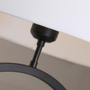 Veioza/Lampa de masa decorativa Elegant negru/alb - Img 4
