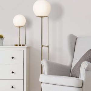Veioza / Lampa de masa deosebita design vintage Sphere EU8092AB SRT 73606 universul-luminii.ro