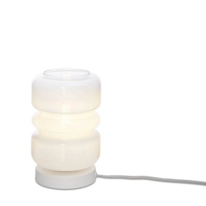 Veioza/Lampa de masa design decorativ Verona gradient/alb