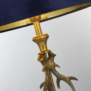 Veioza/Lampa de masa design lux elegant Belle alama/navy 148586 universul-luminii.ro