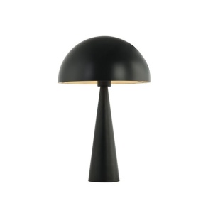 Veioza, lampa de masa design modern Valkeri negru