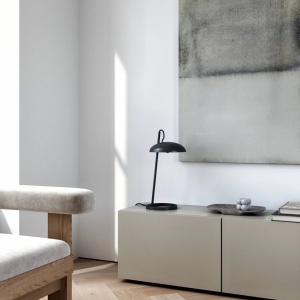 Veioza, lampa de masa design modern VERSALE negru 109526 universul-luminii.ro