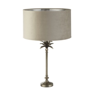 Veioza, Lampa de masa eleganta Palm taupe