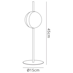 Veioza, Lampa de masa LED design Art Deco Cuba 130596 universul-luminii.ro