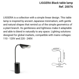 Veioza, Lampa de masa LIGGERA 239176 universul-luminii.ro