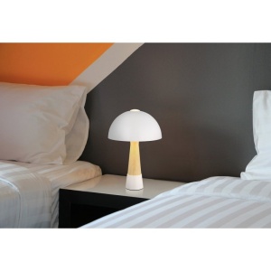 Veioza/Lampa de masa stil nordic PAULIN nisip 621316 universul-luminii.ro