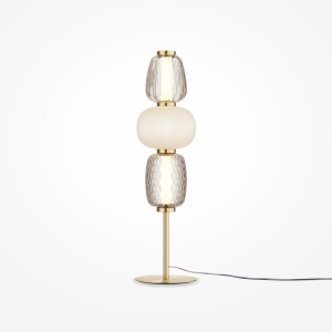 Veioza LED design modern decorativ Pattern auriu - Img 3