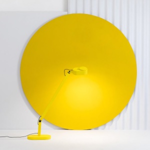 Veioza LED dimabila / Lampa de birou design ultra-modern INVITING galbena 123496 universul-luminii.ro
