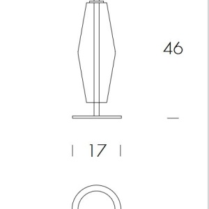 Veioza LED, Lampa de masa deosebita design LUX Chic 53926 universul-luminii.ro